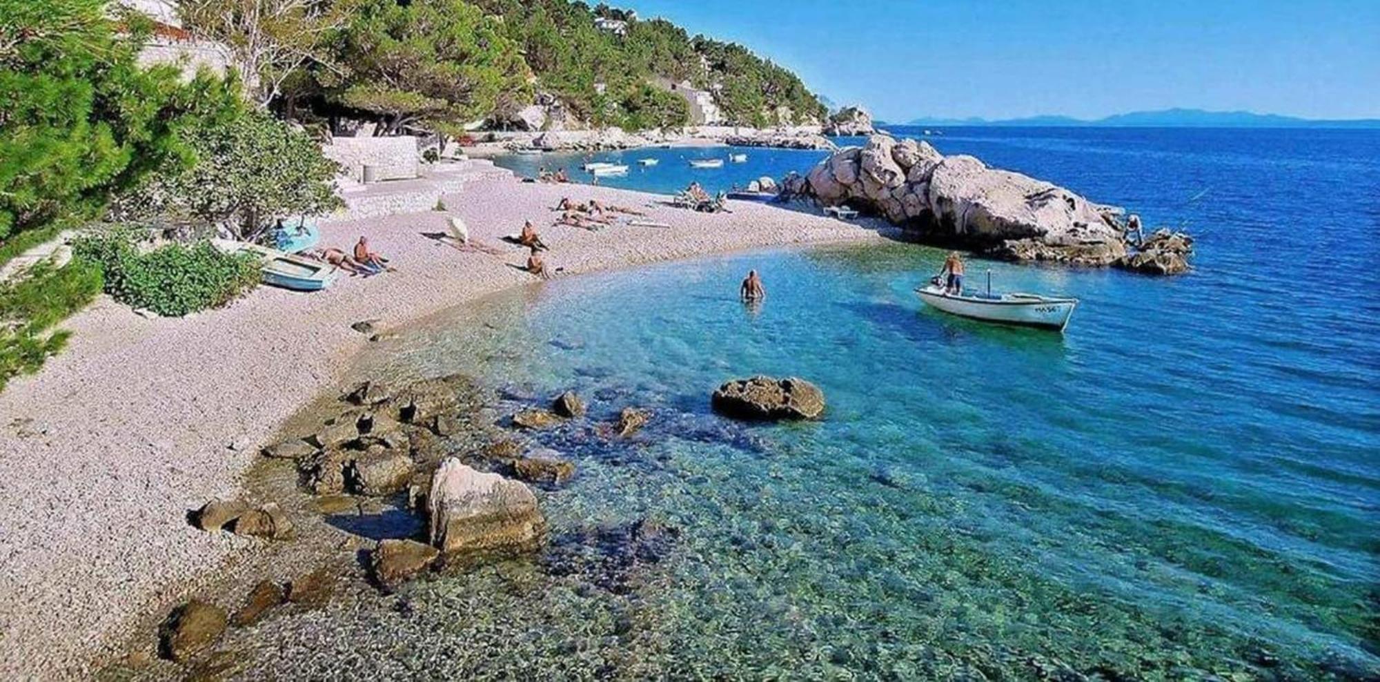 Apartments Mare - 150 M From Beach Brela Buitenkant foto